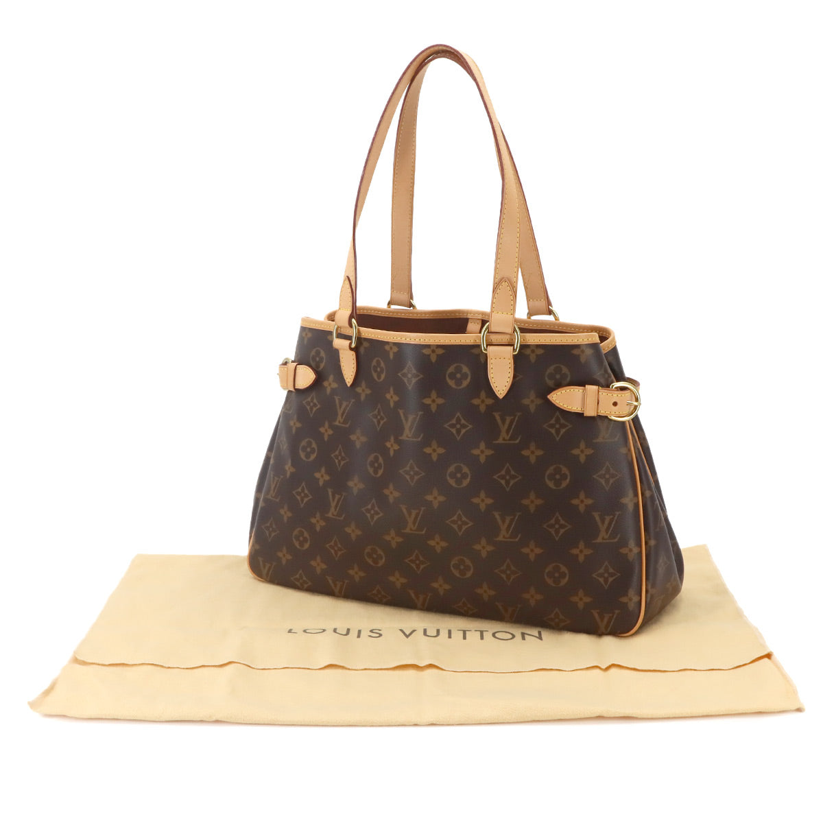 Monogram Batignolles Horizontal Tote Bag M51154 Brown