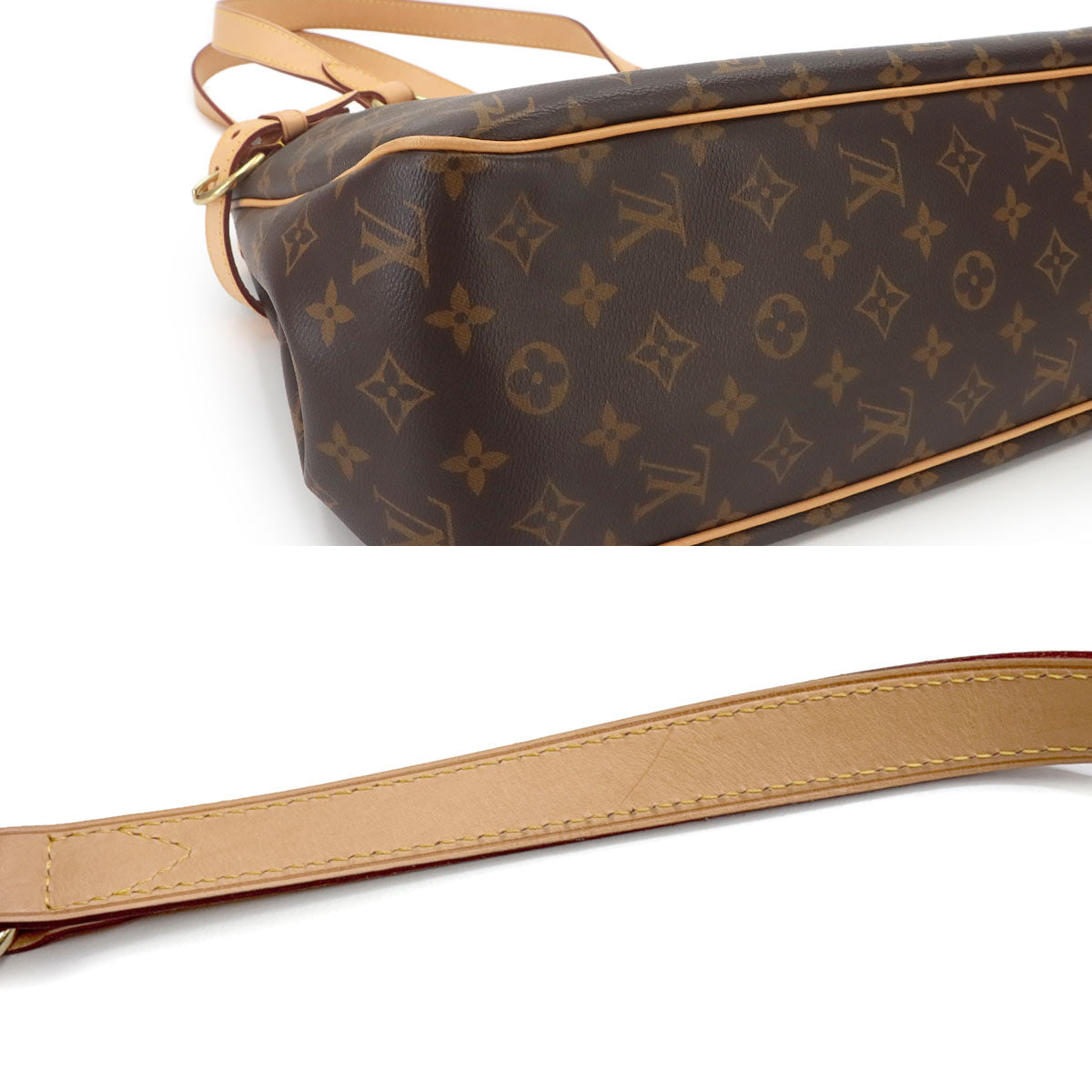 Monogram Batignolles Horizontal Tote Bag M51154 Brown