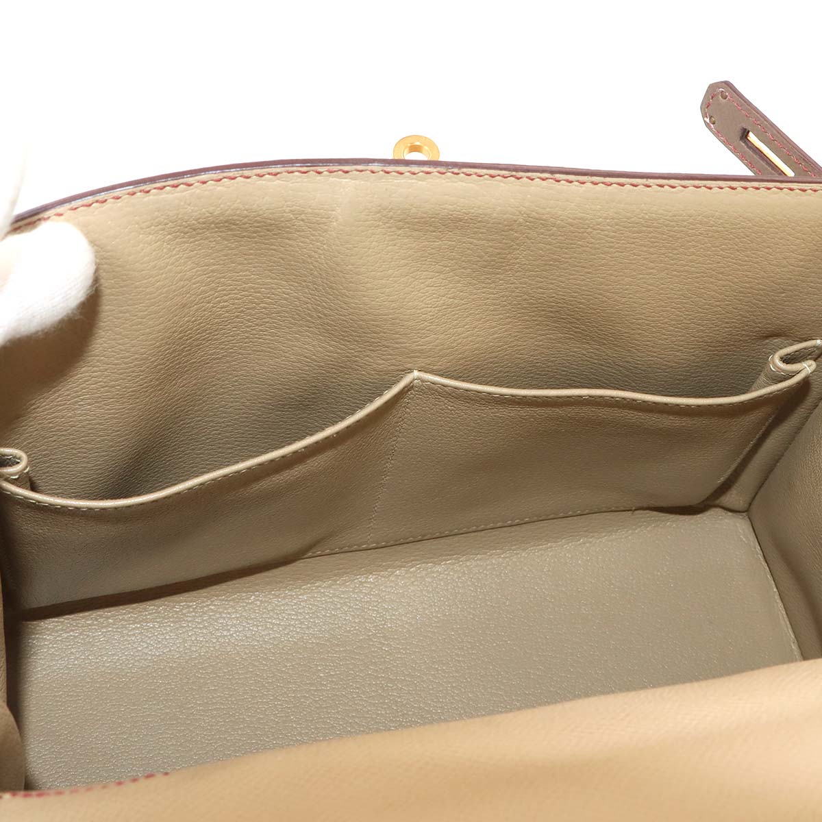Kelly 28 SPO Personal order 2way Hand Bag Epsom Trench Etoupe