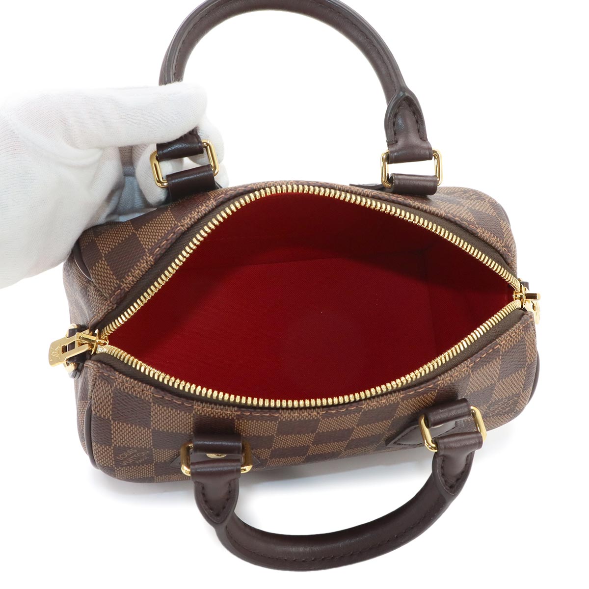 Damier Speedy Bandouliere 20 Hand Shoulder Bag N40489