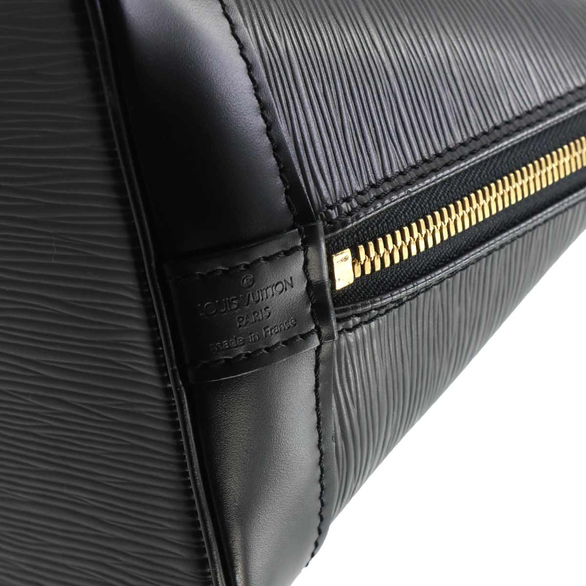 Epi Alma PM Hand Bag Leather Noir Black M52142 Purse