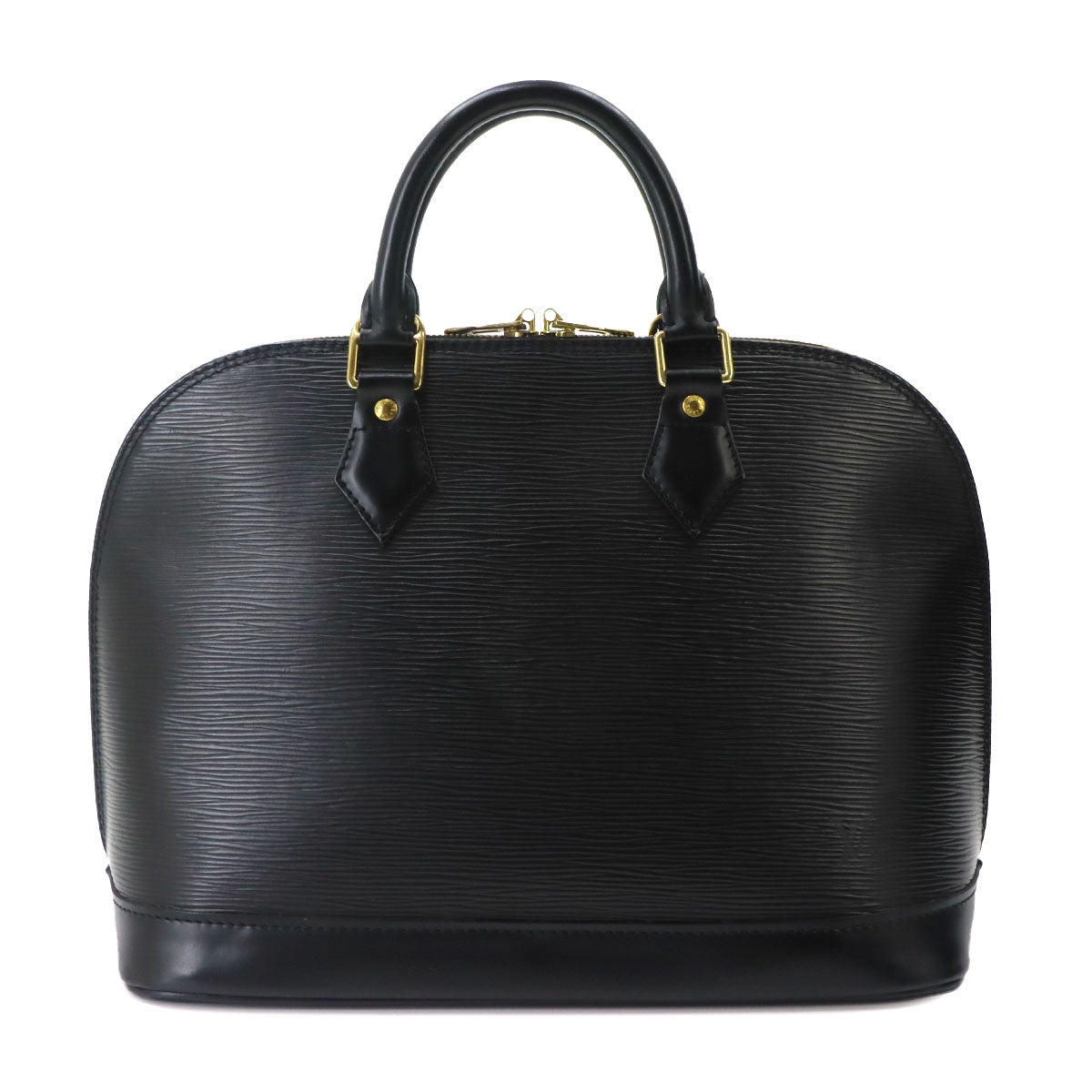 Epi Alma PM Hand Bag Leather Noir Black M52142 Purse