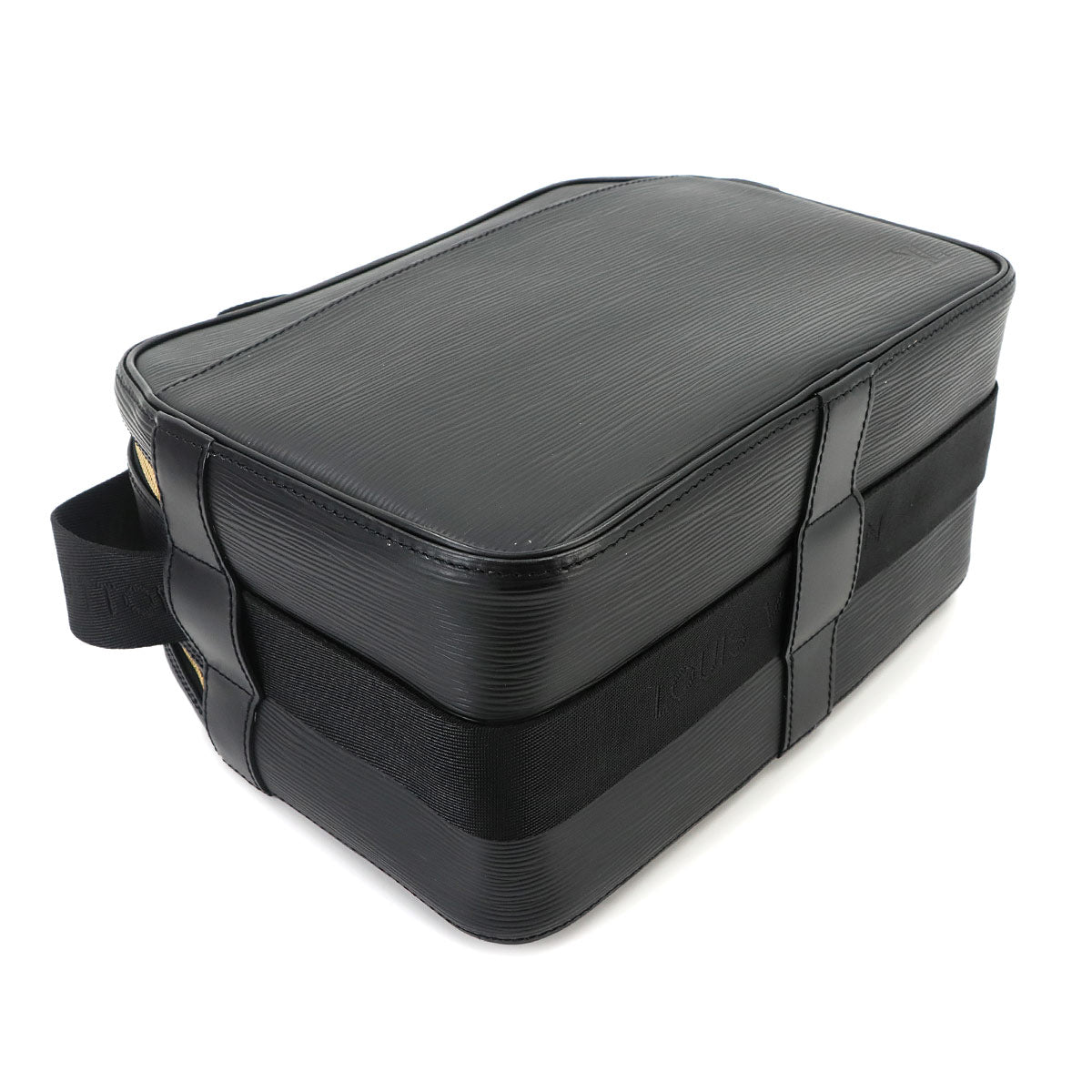 Epi Reporter SPO Shoulder Bag Leather Noir Purse