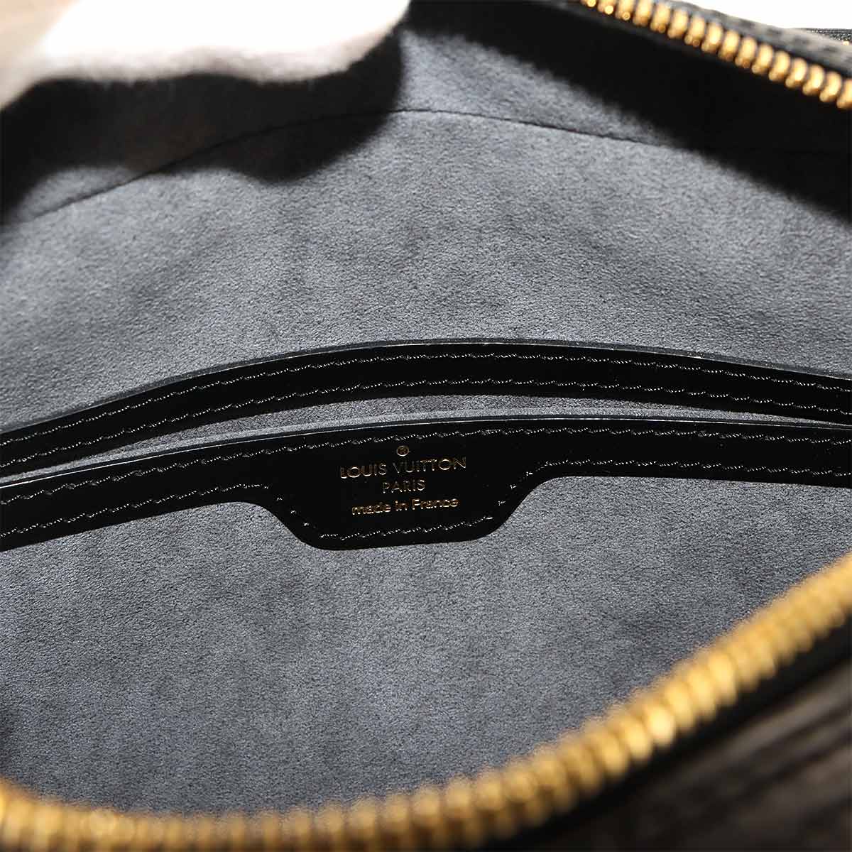 Epi Reporter SPO Shoulder Bag Leather Noir Purse