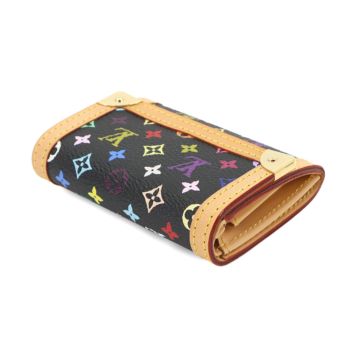 Monogram Multi Color Porte Monnaie Plat Coin Purse M92656