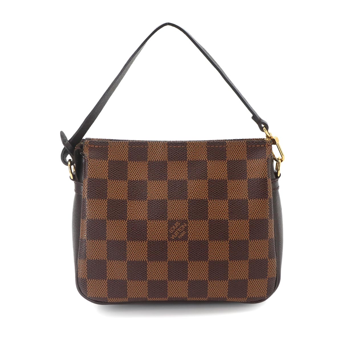 Damier Truth Makeup Pouch Hand Bag Ebene N51982 Purse