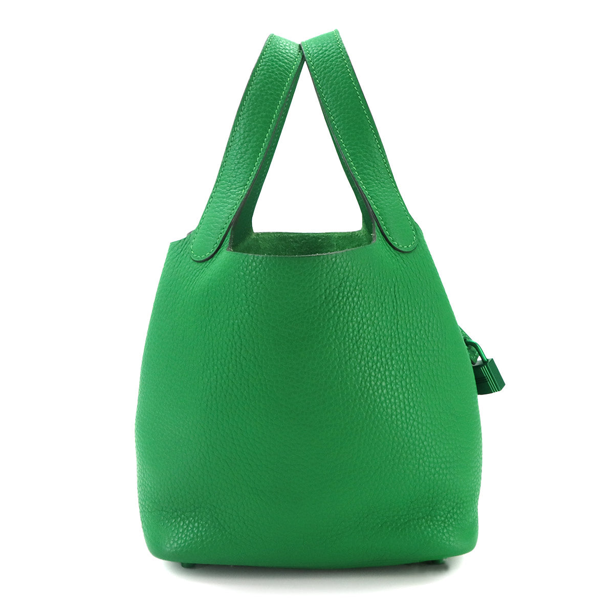 Picotin Lock PM Monochrome So Green Hand Bag Bambou