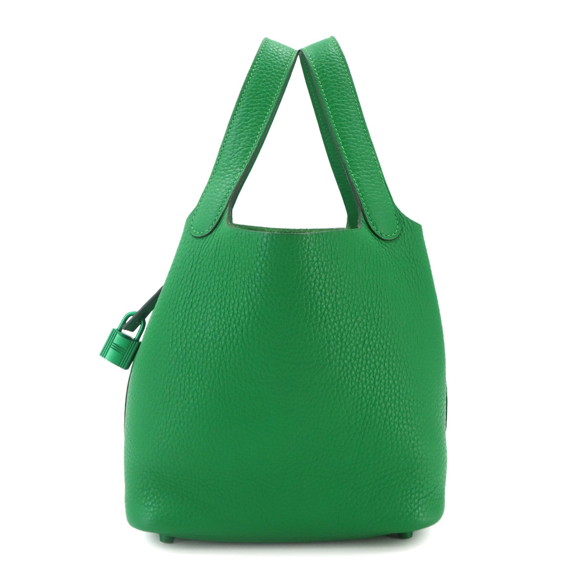 Picotin Lock PM Monochrome So Green Hand Bag Bambou