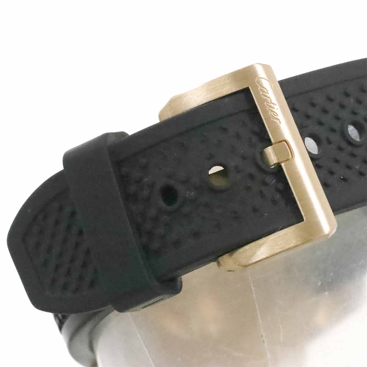 Calibre de Cartier Diver W7100052 Date 750 PG Black Dial Mens