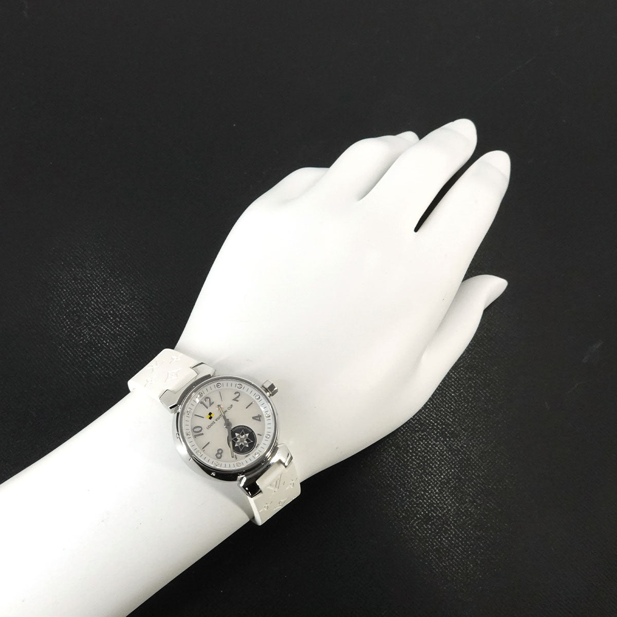 Tambour Lovely Cup PM Q12M0 Diamond White Shell Dial