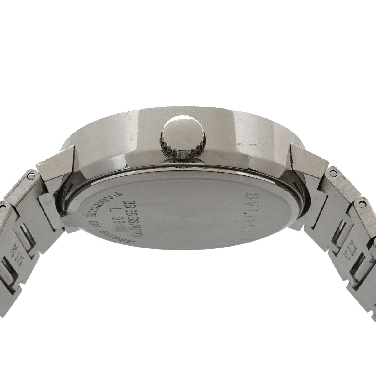 BVLGARIBVLGARI BB38SSAUTO Date Automatic Black Dial Mens