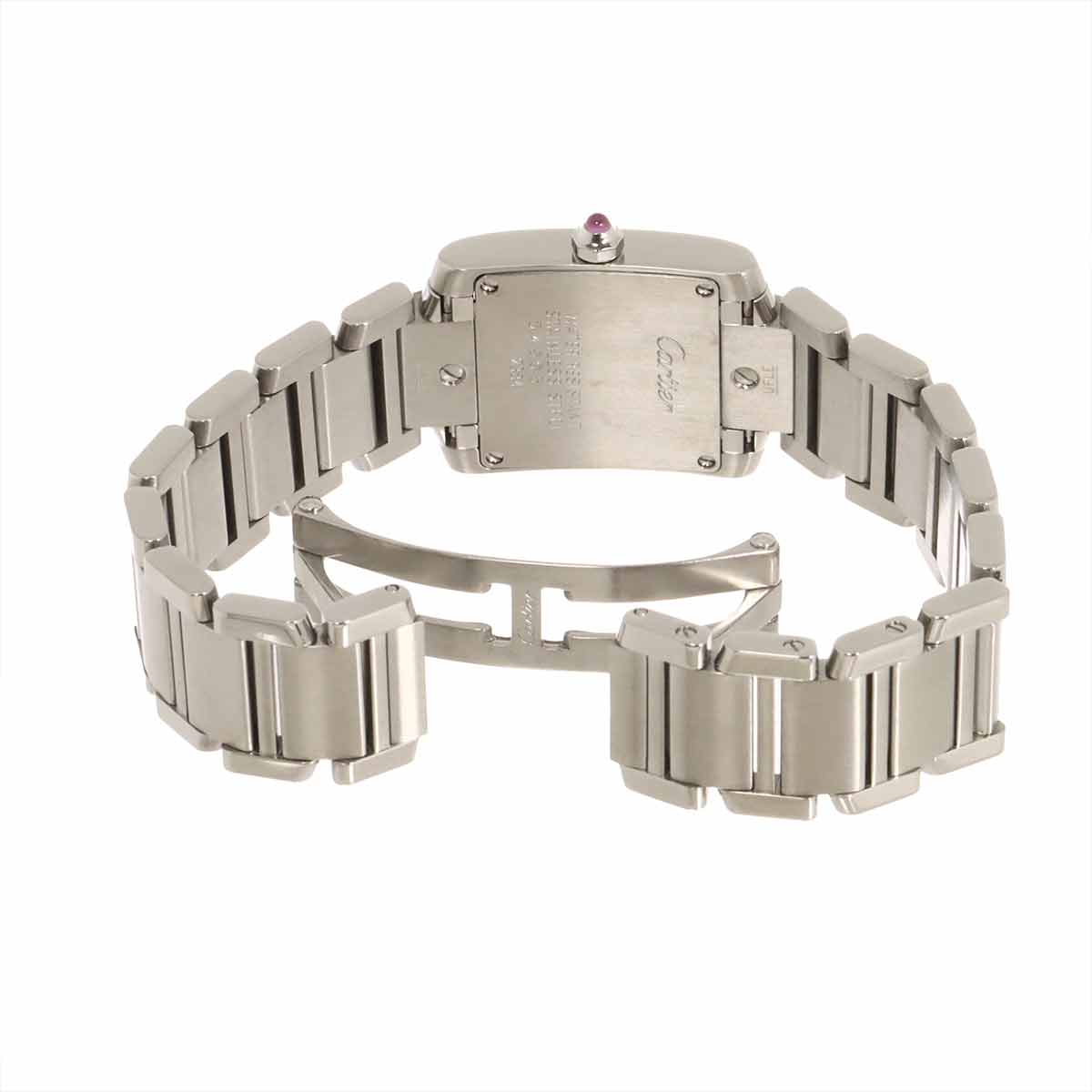 Tank Francaise SM W51031Q3 Limited Quartz Silver Pink Dial