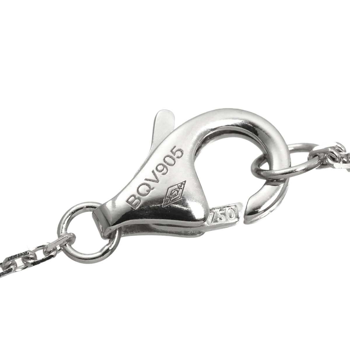 C De Diamond 0.70ct H/VS2/3EX Necklace 18K WG 750