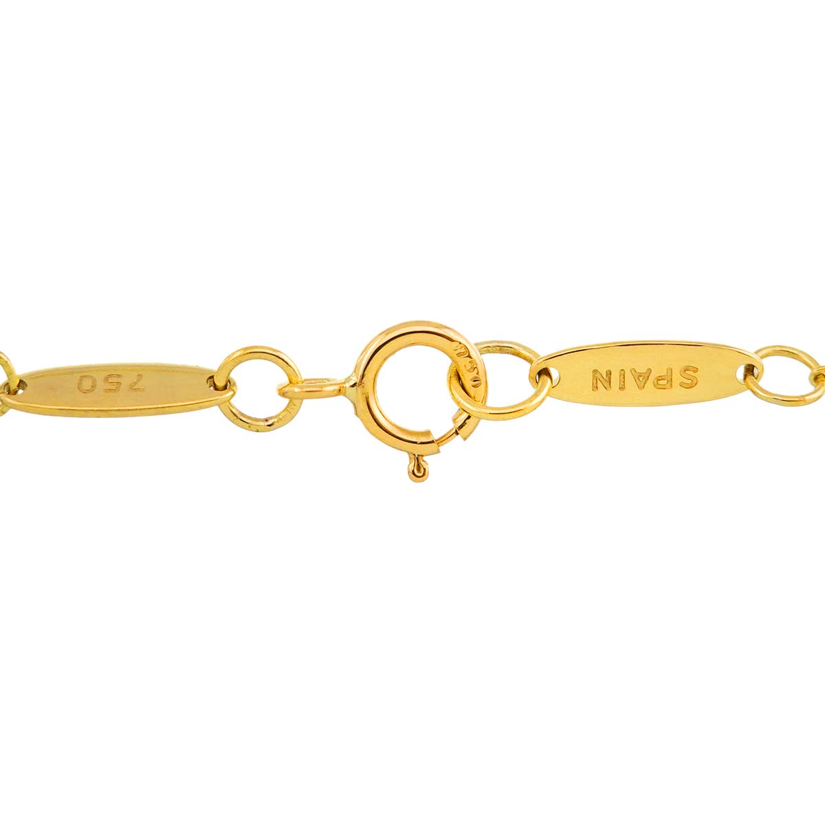 Teardrop Necklace 18K Yellow Gold 750