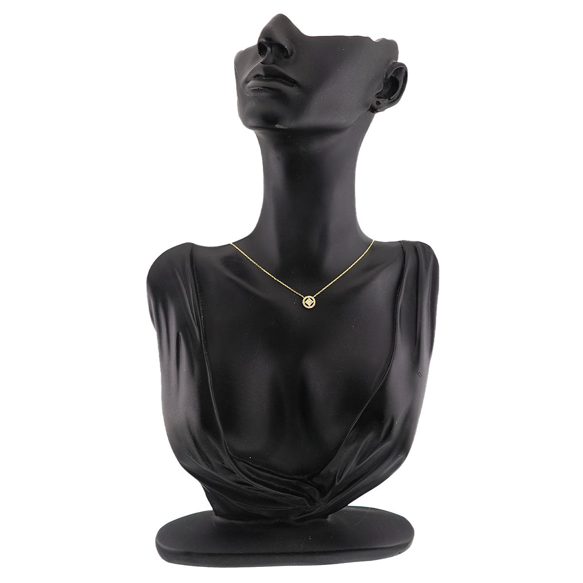 Diamond 0.14ct Necklace 18K Yellow Gold 750