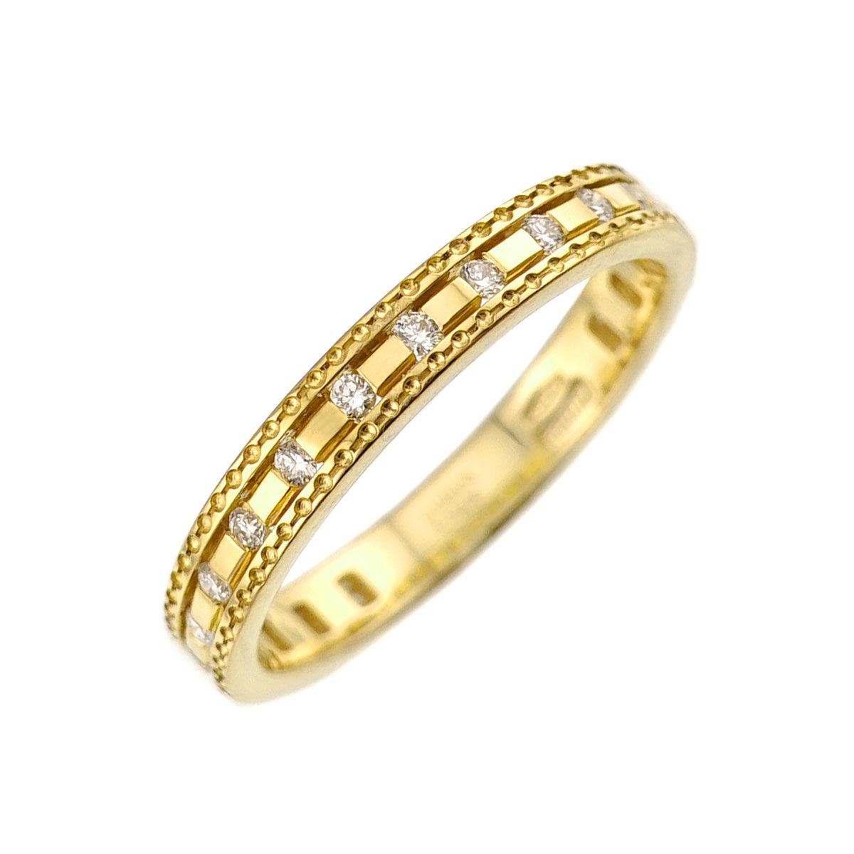 Belle Epoque Diamond Ring 18K YG 750 size4.5(US)