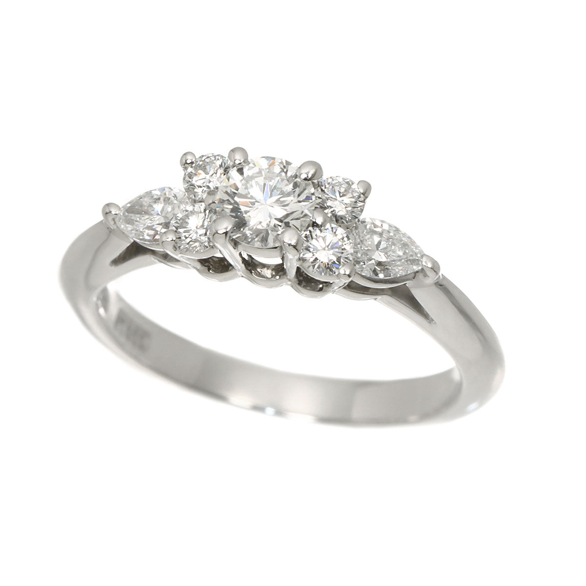 Diamond Ring Platinum size4.5(US)