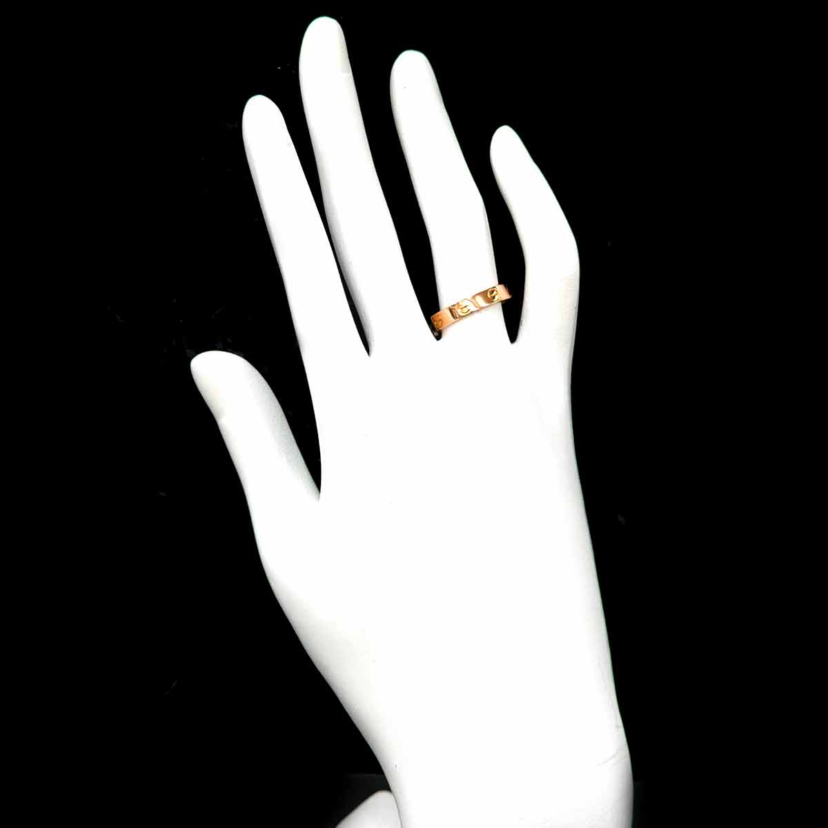 Mini Love Ring 18K Pink Gold 750 size52 5.75-6(US)