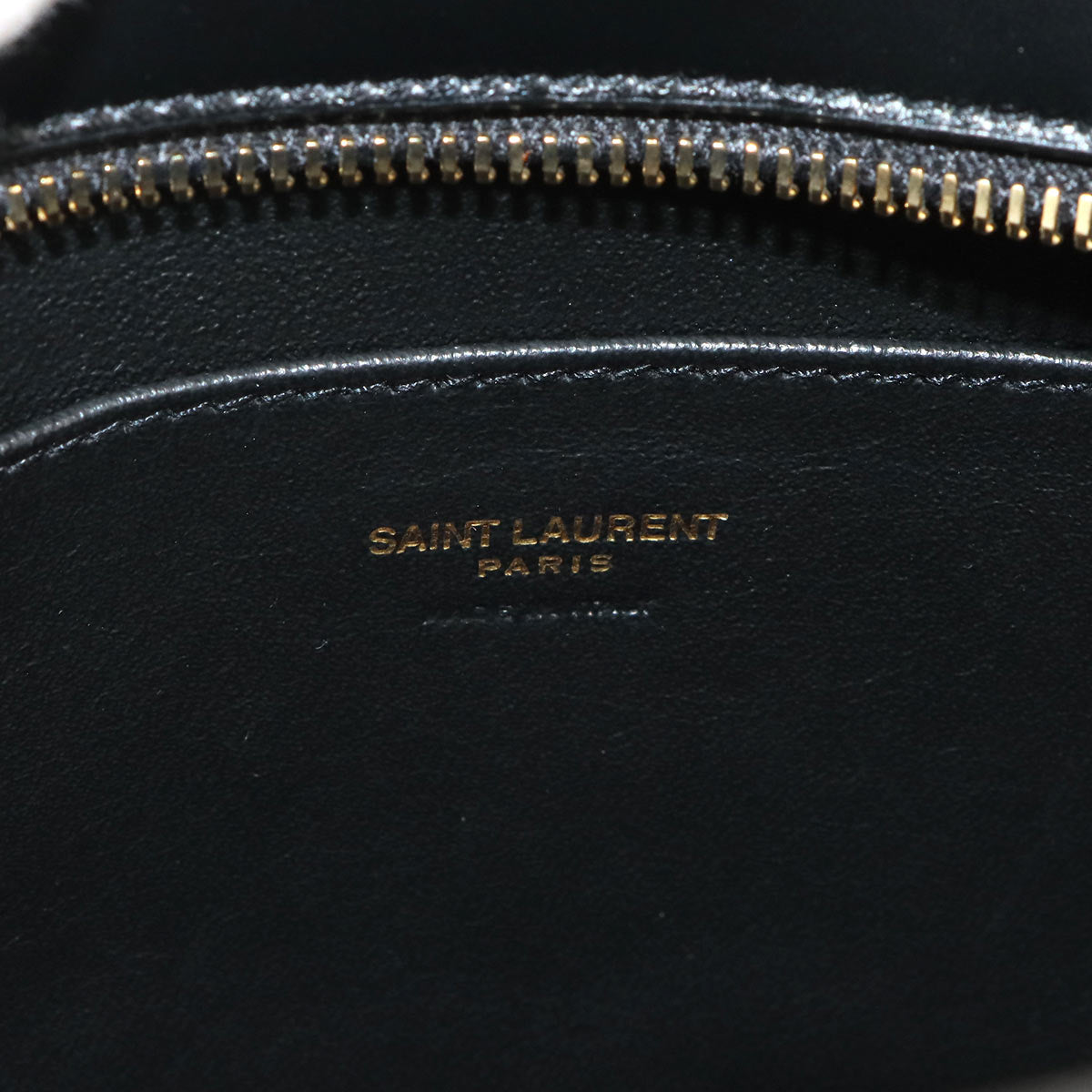 Baby Cabas Hand Shoulder Bag Leather Black 568853