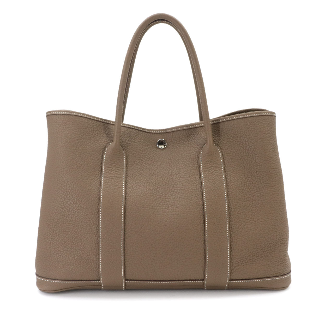Garden Party PM Tote Bag Negonda Leather Etoupe Purse