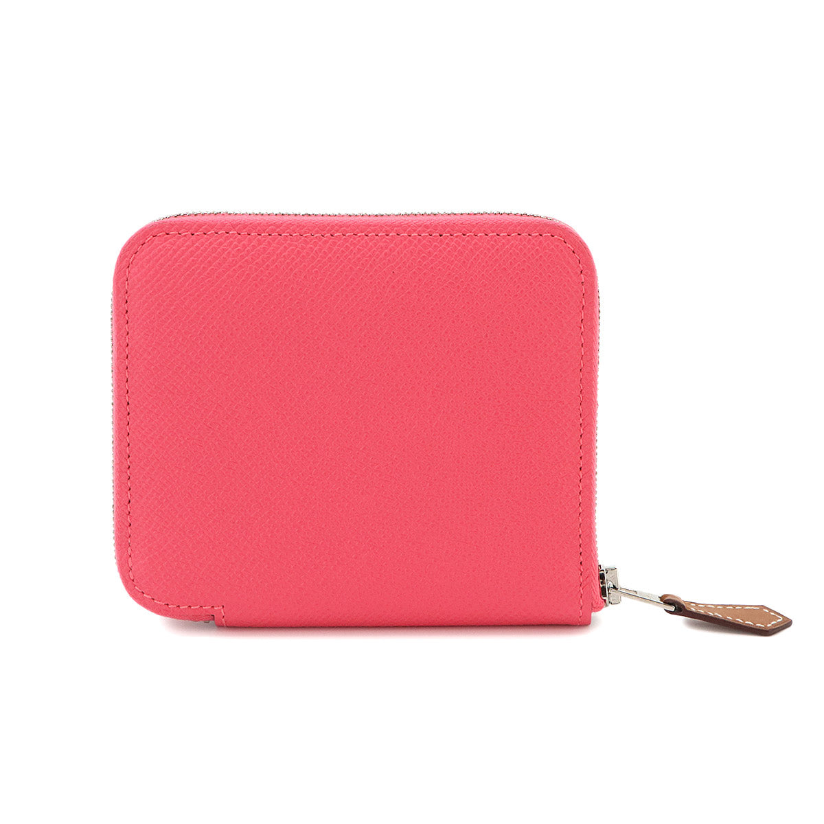 Azapp Silk'In Compact Coin Case Purse Epsom Barenia Rose azalee
