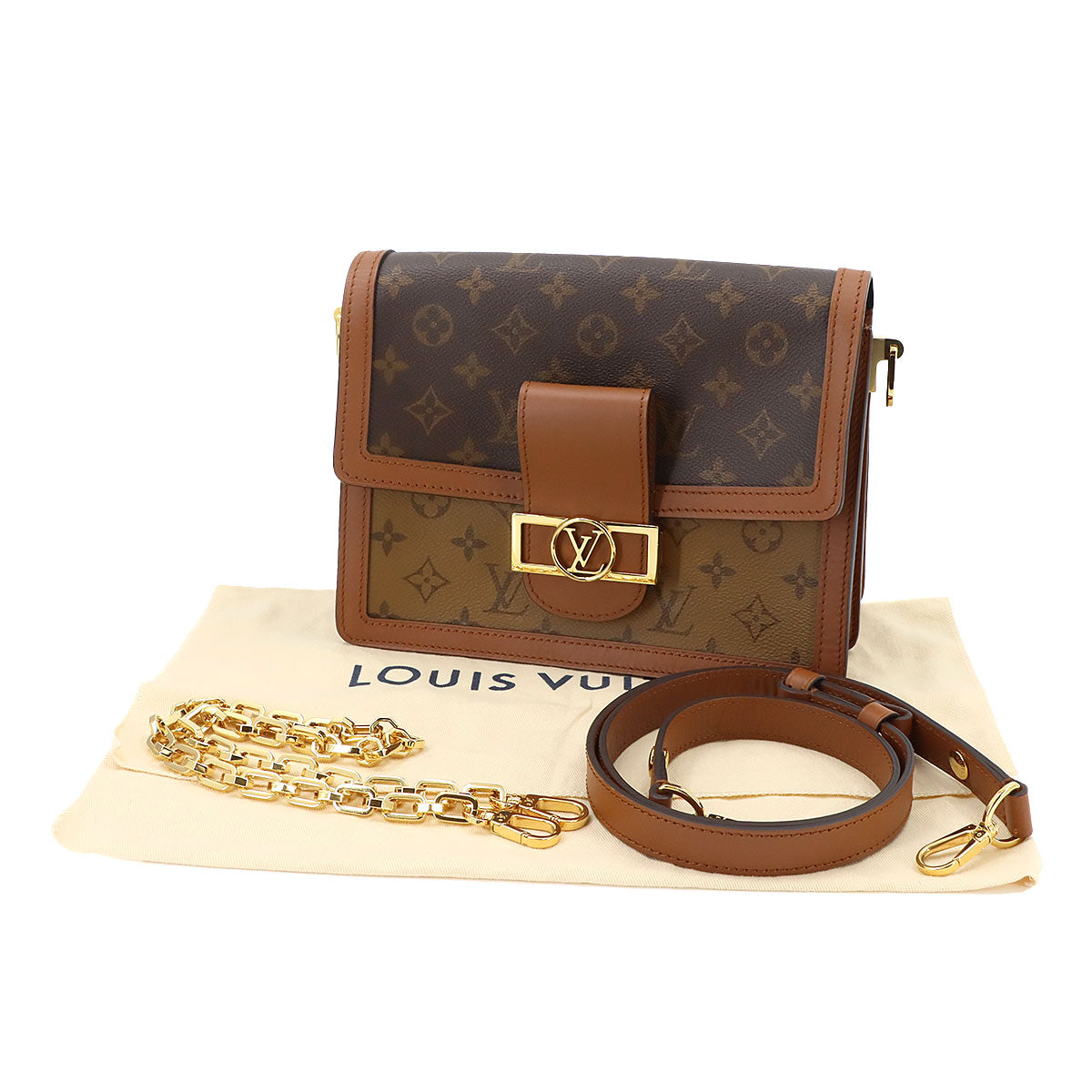 Monogram Reverse Dauphine MM 2way Shoulder Bag M45958