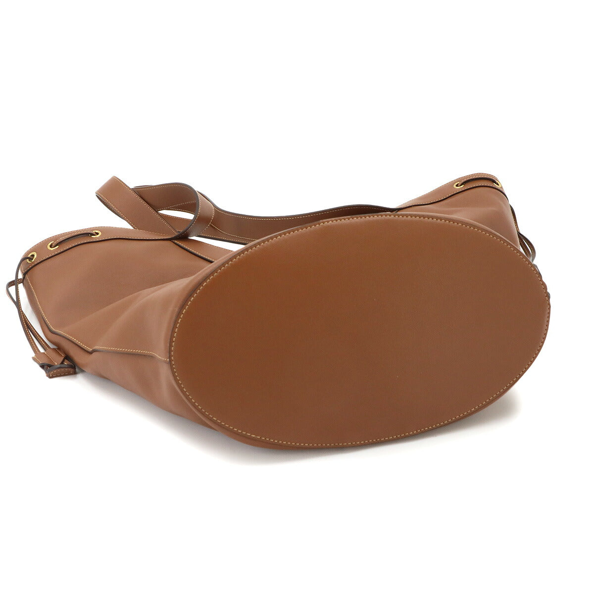 Y Hobo Tote Bag Leather Brown 833160 Purse