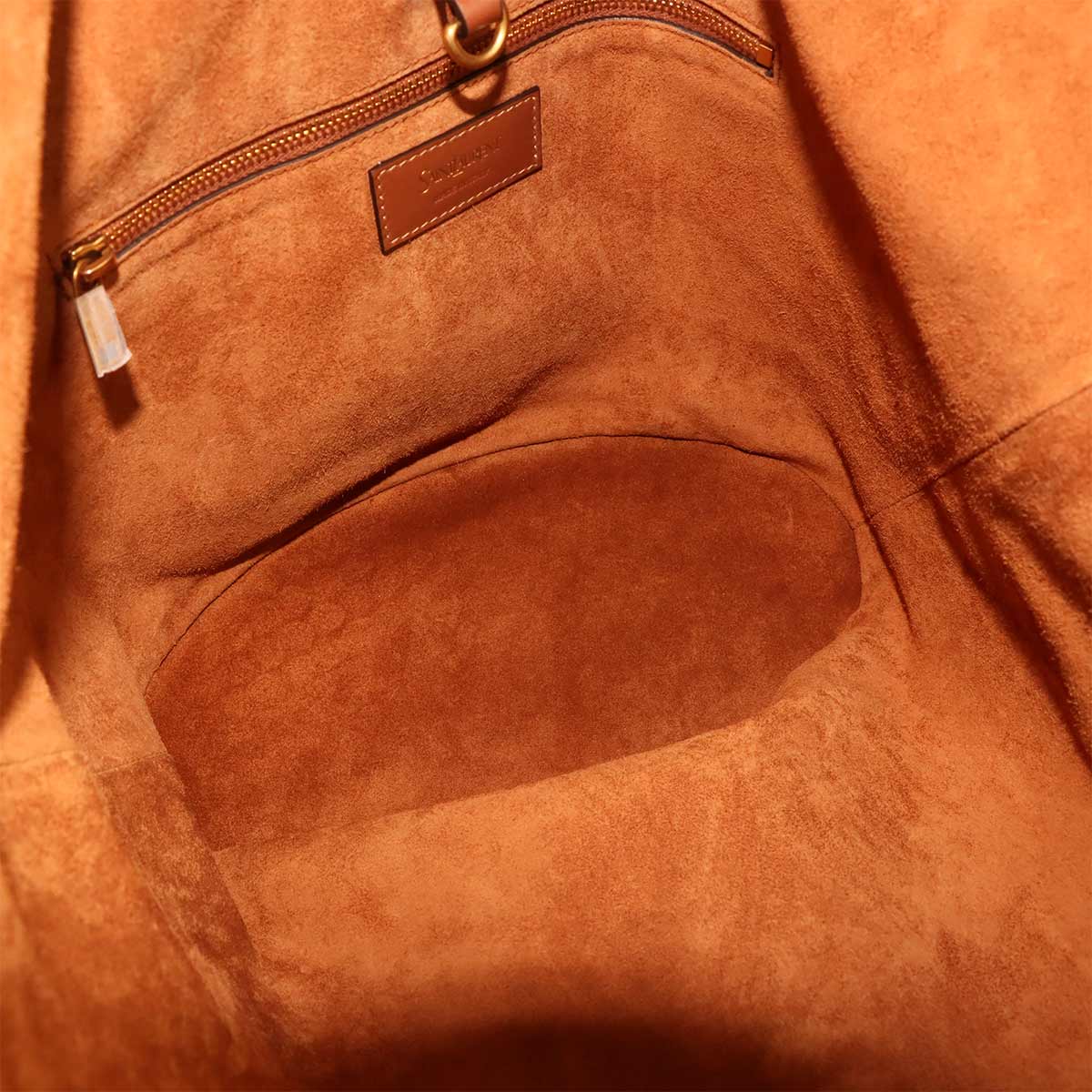 Y Hobo Tote Bag Leather Brown 833160 Purse
