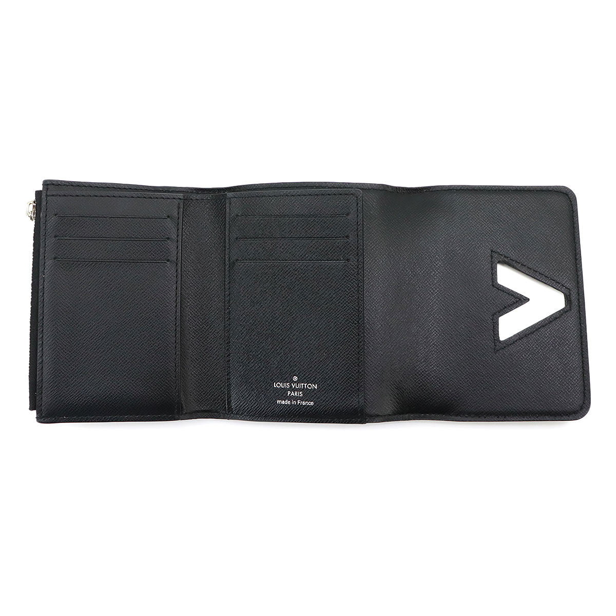Epi Twist Compact Wallet Leather Noir M64414