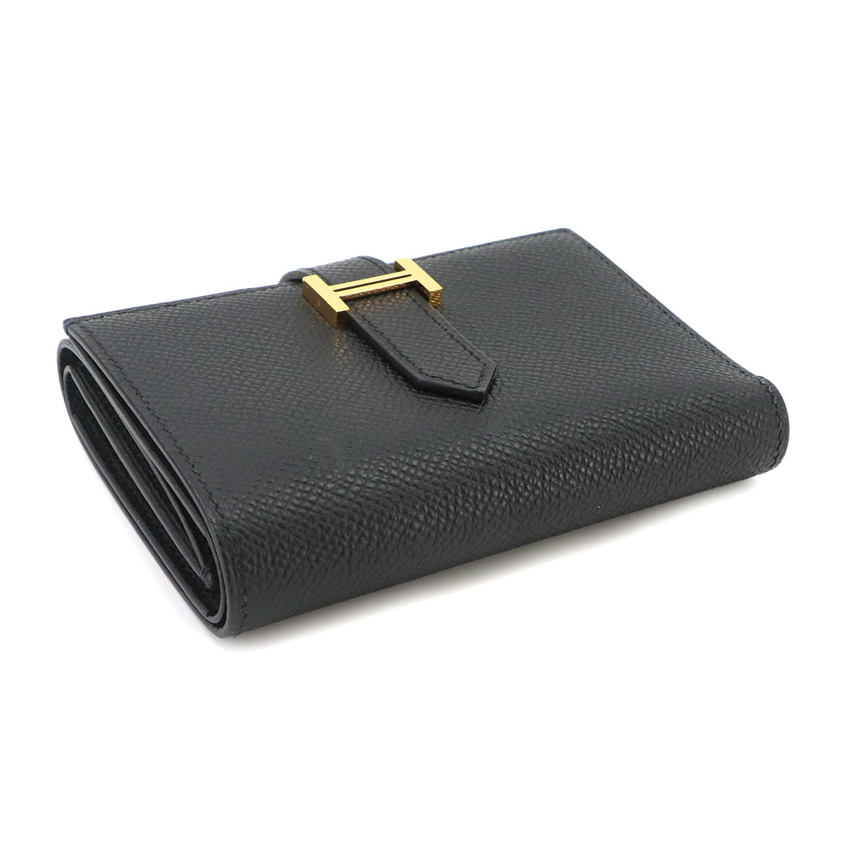 Bearn Combine Compact Wallet Epsom Black Purse