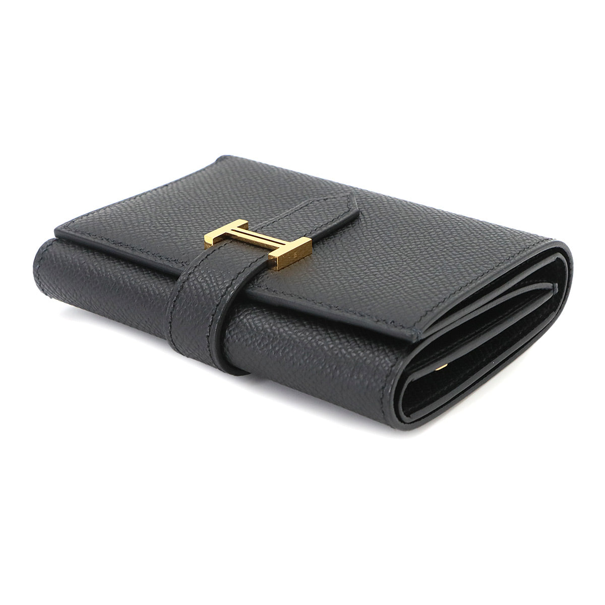 Bearn Combine Compact Wallet Epsom Black Purse