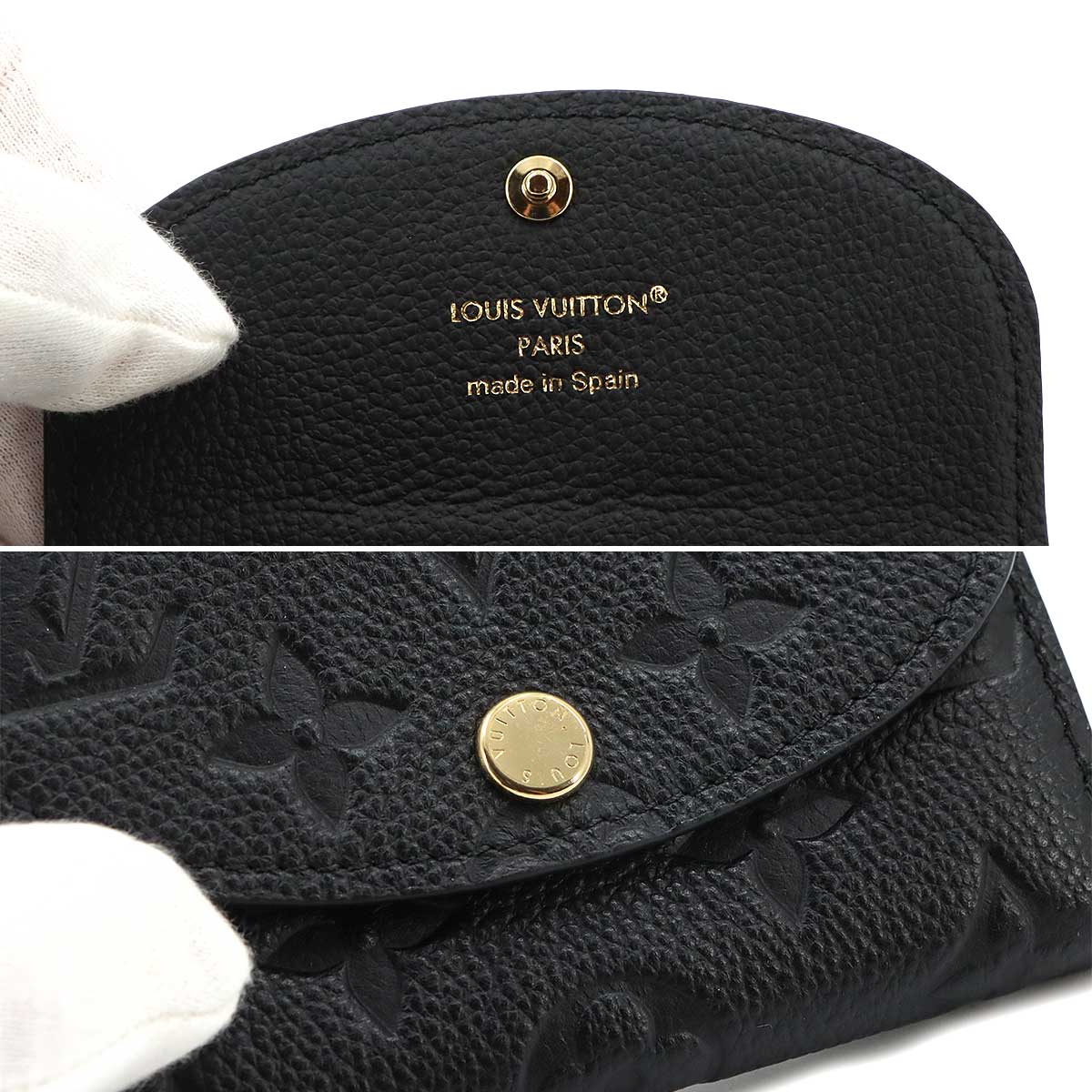 Monogram Empreinte Rosalie Coin Purse Noir M81455