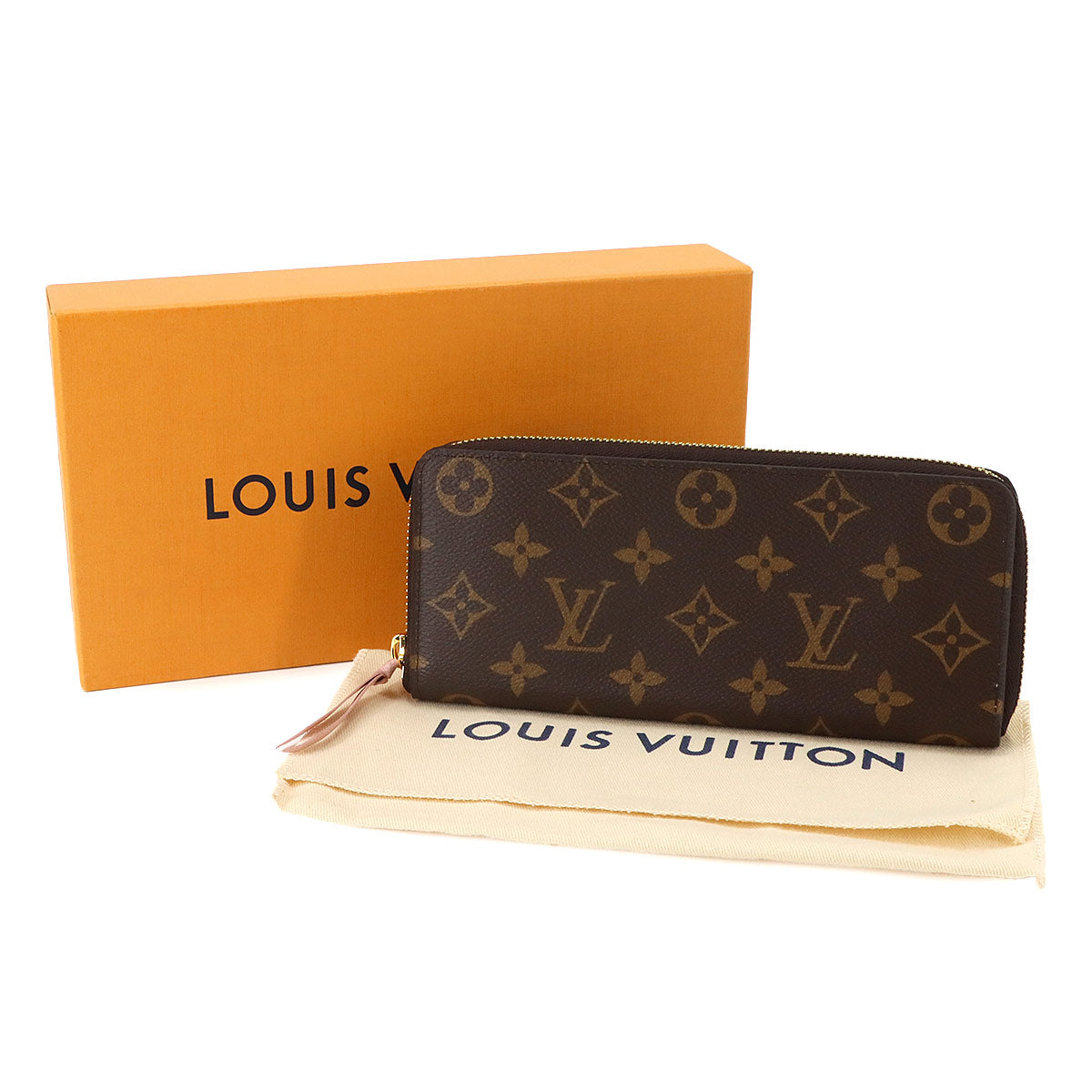 Monogram Clemence Wallet Rose Ballerine M61298 Purse