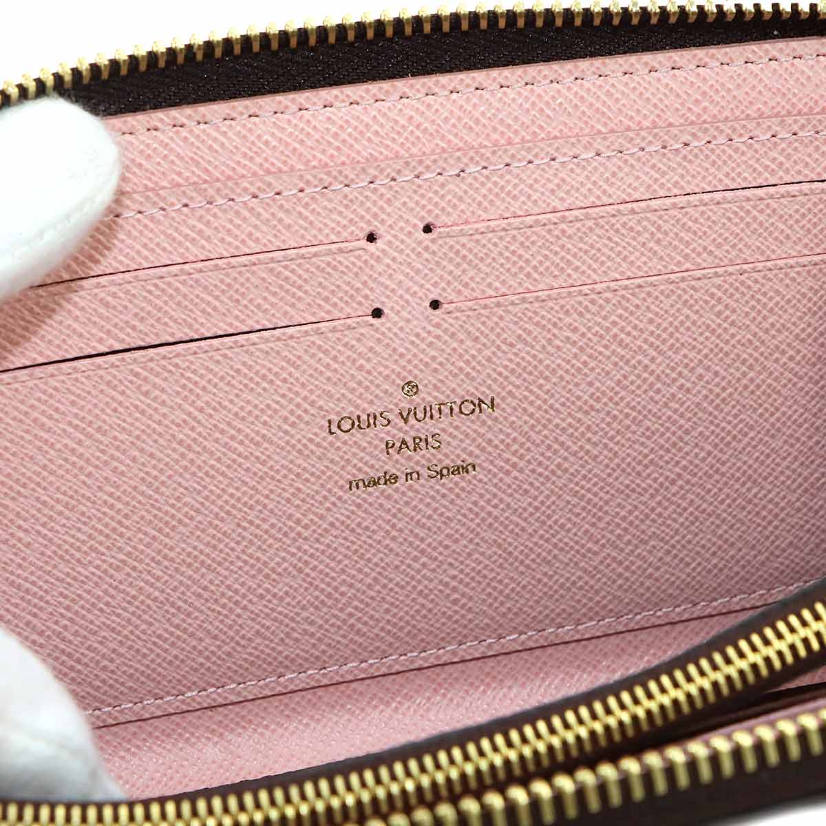Monogram Clemence Wallet Rose Ballerine M61298 Purse