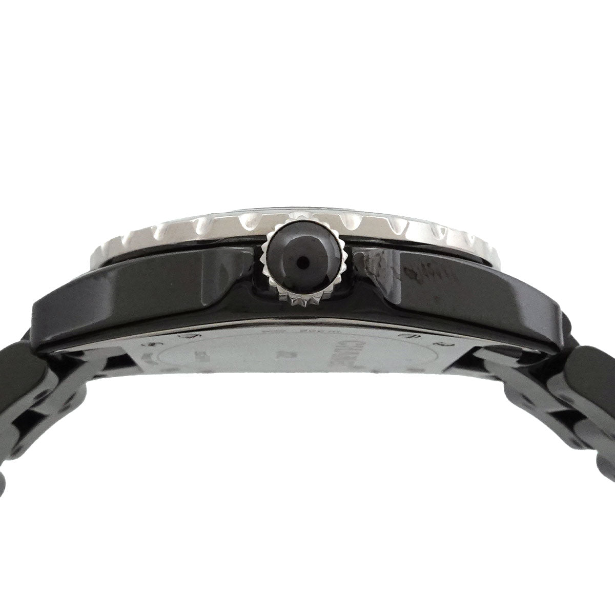 J12 38mm H0685 Ceramic Date Automatic Black Dial Mens Watch