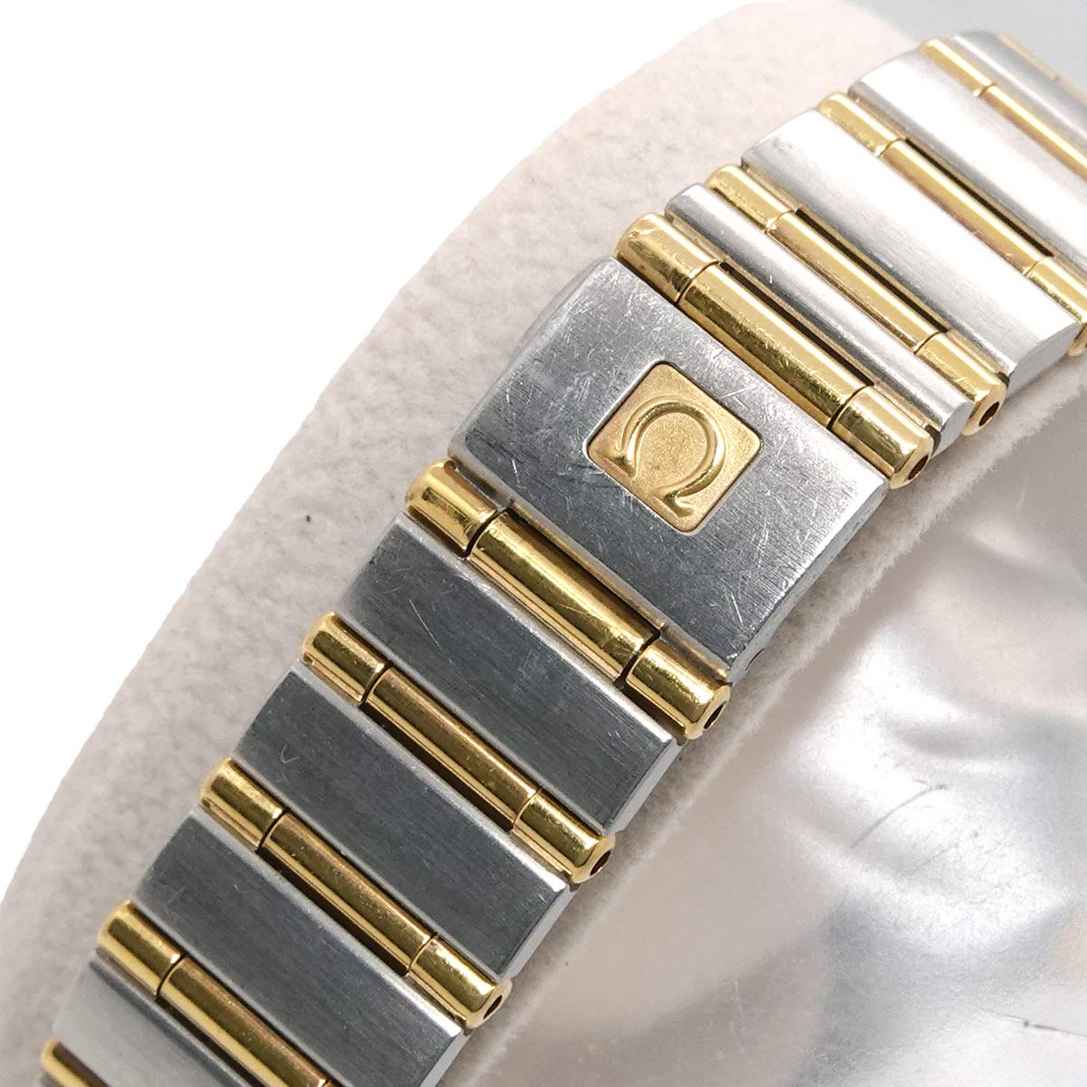 Constellation mini 1262.75 12P Diamond 750 YG White Shell Dial