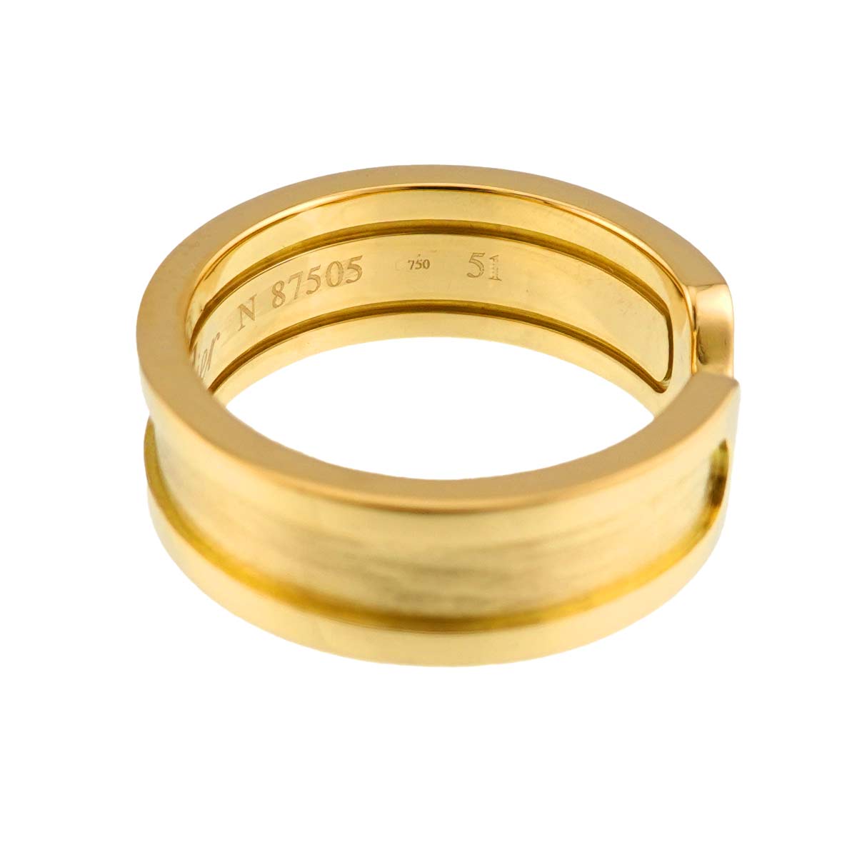 C2 Ring 18K YG 750 size51 5.25(US)
