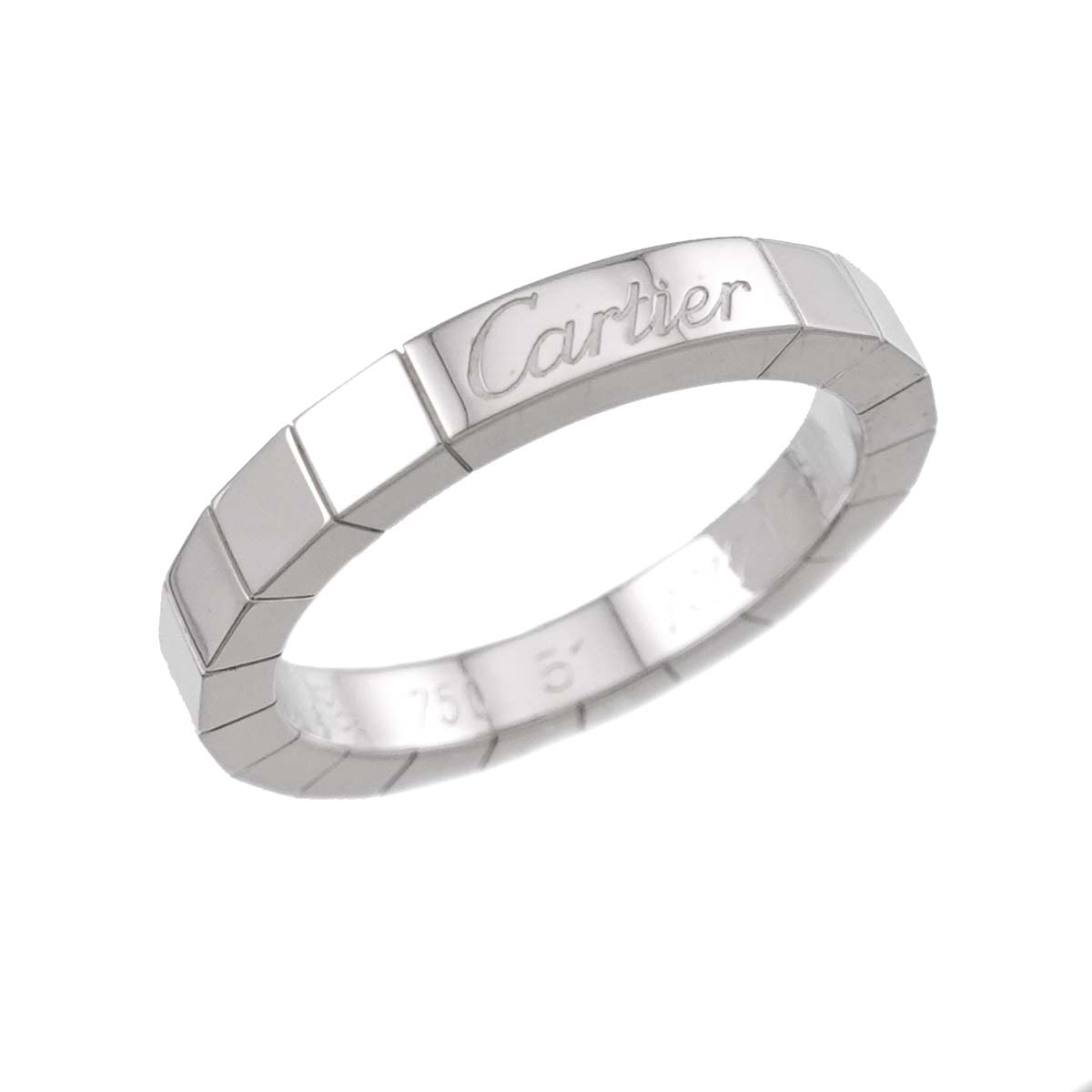 Laniere Ring 18K White Gold 750 Size51 5.5-5.75(US)
