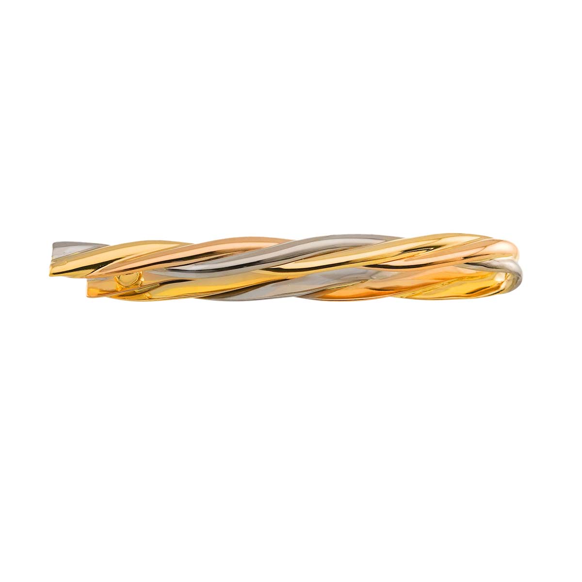 Trinity Tie Pin YG WG PG 750