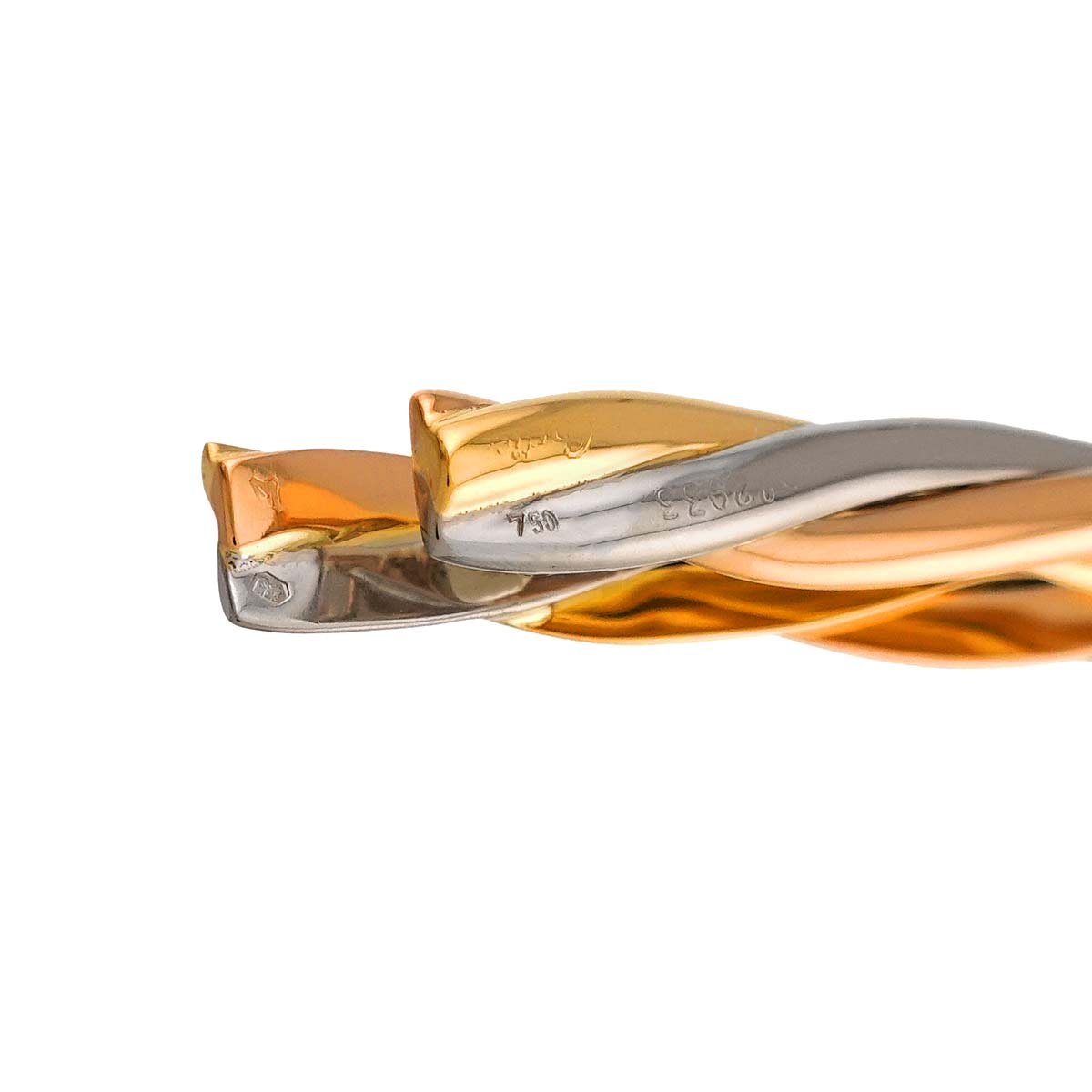 Trinity Tie Pin YG WG PG 750