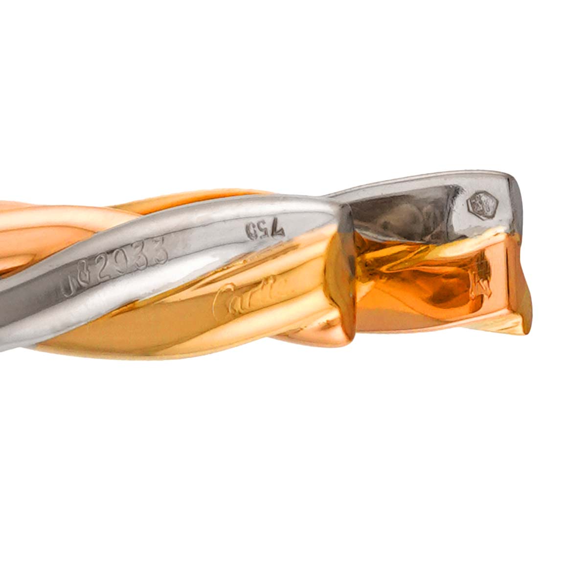 Trinity Tie Pin YG WG PG 750