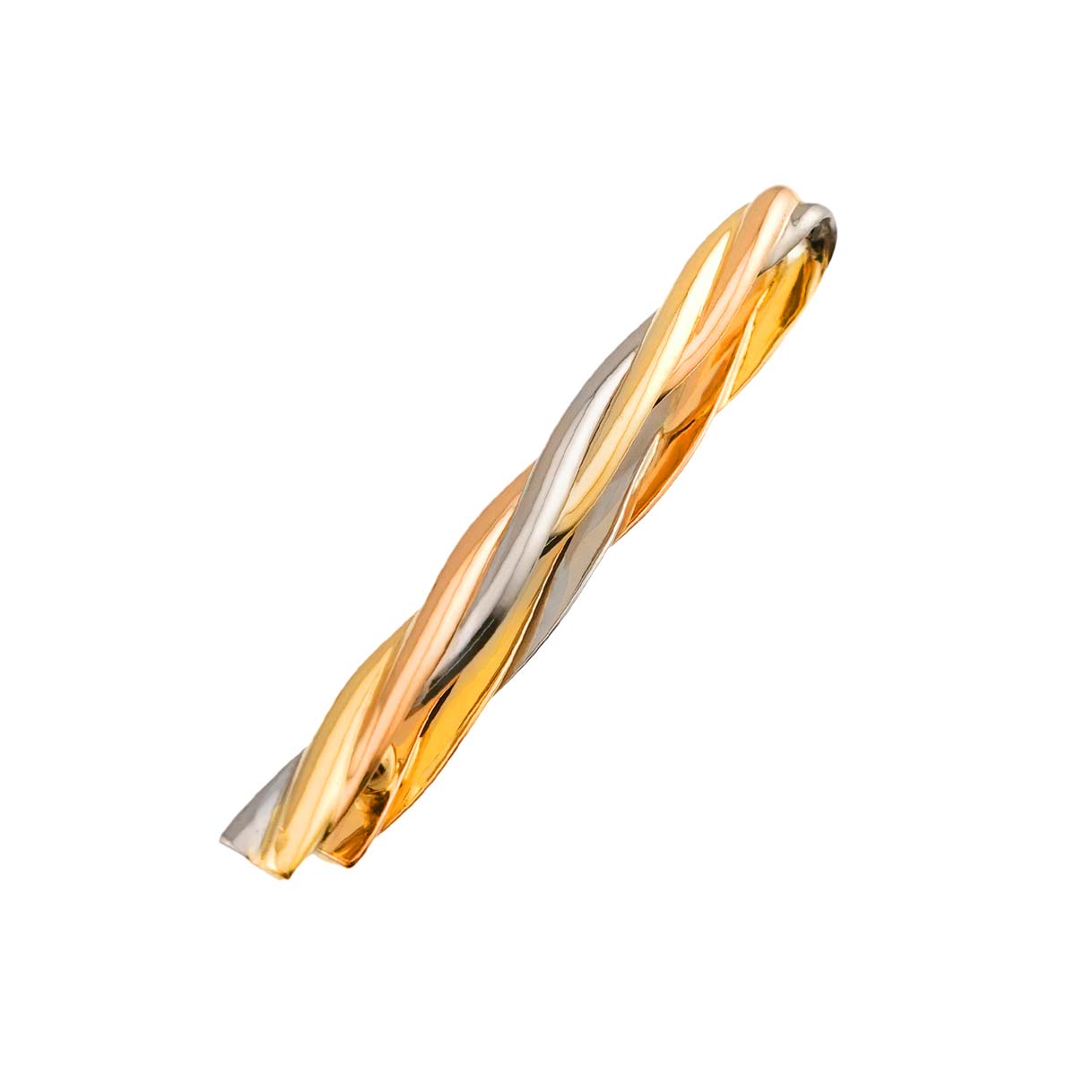 Trinity Tie Pin YG WG PG 750