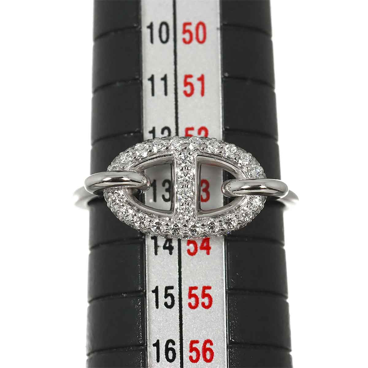 Farandole Diamond Ring 18K WG 750 Size53 6.25-6.5(US)