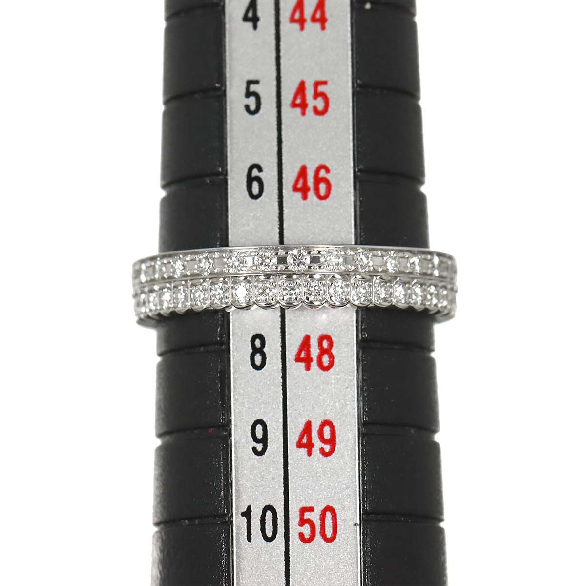 Quatre RADIANT Diamond Ring 18K WG 750 Size47 4(US)