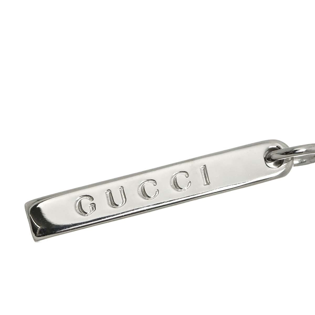Lariat Necklace 18K White Gold 750