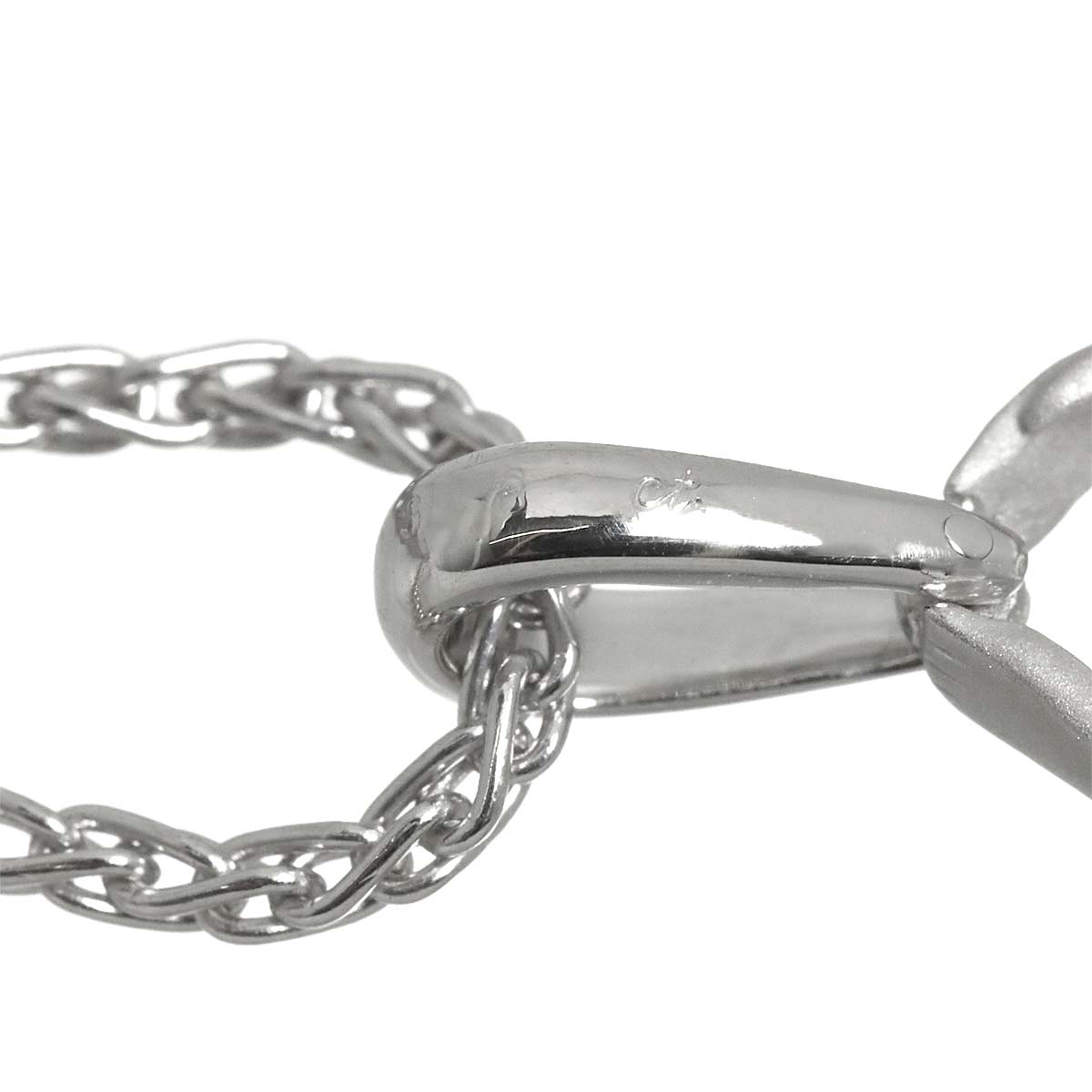 Diamond 0.373ct Necklace 18K WG 750