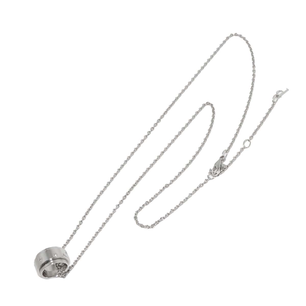 Possession Diamond Necklace 18K White Gold 750