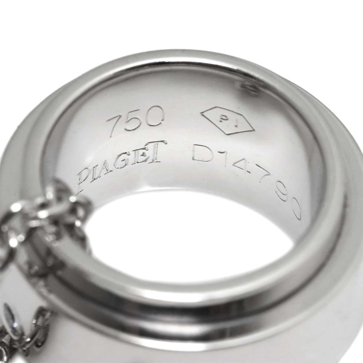 Possession Diamond Necklace 18K White Gold 750