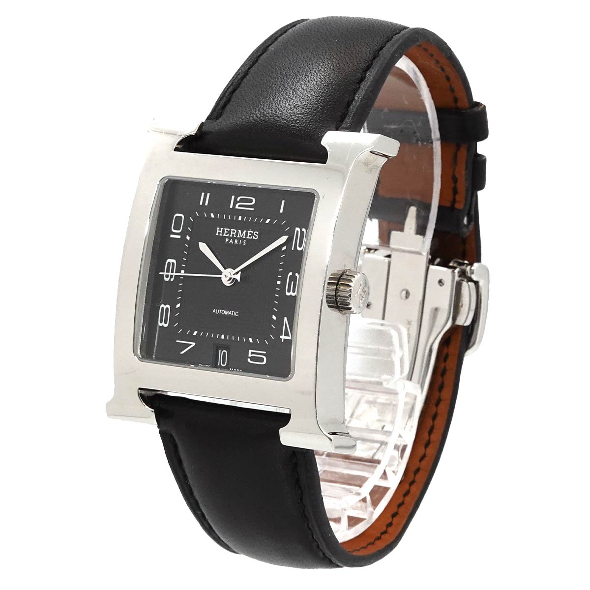H Watch HH2.810 Automatic Date Black Dial Mens Watch