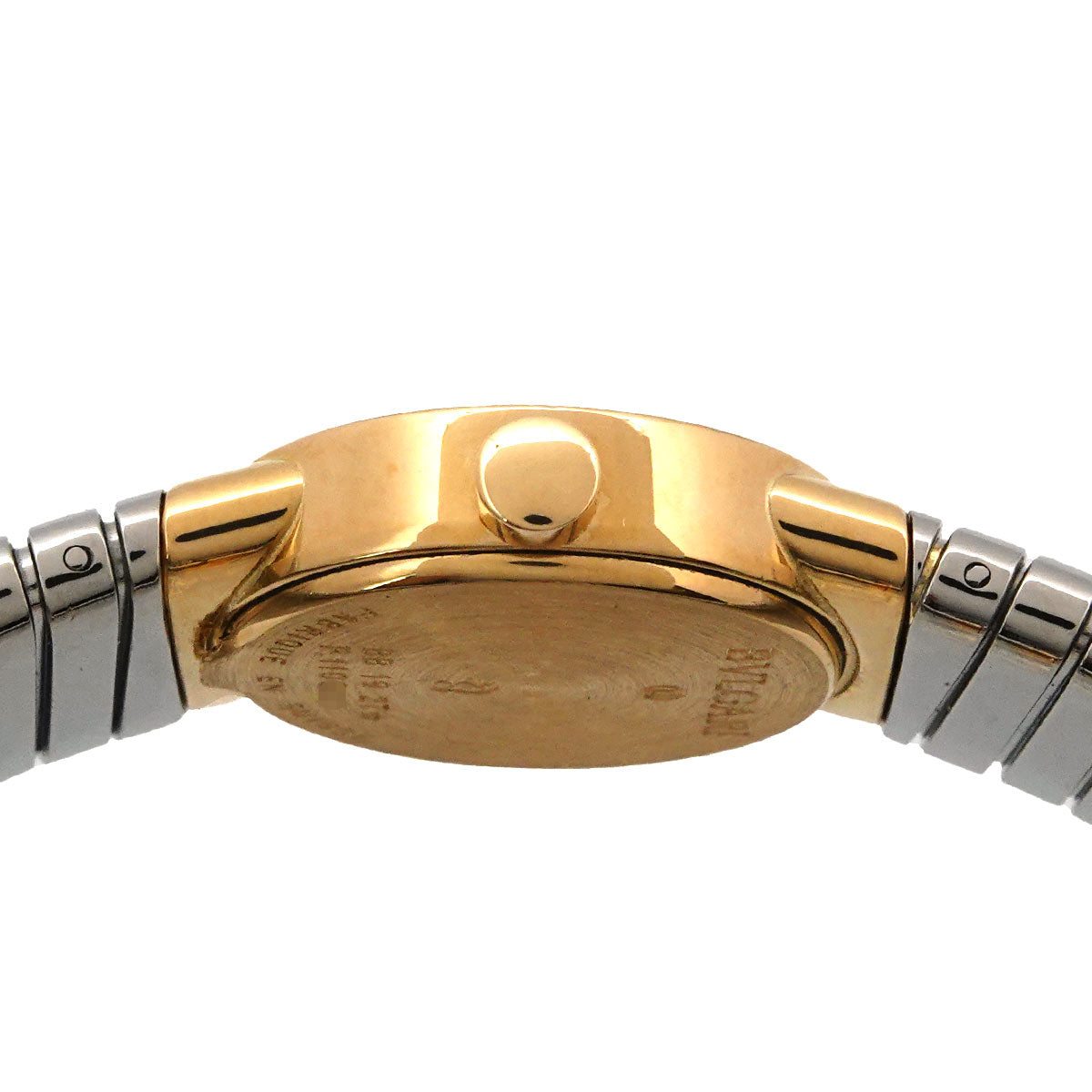 BVLGARIBVLGARI Tubogas Two Tones BB192T 750 YG Black Dial
